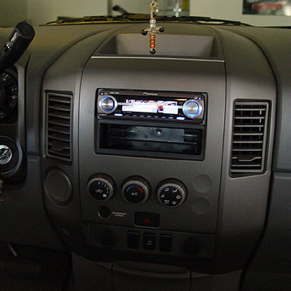 Instrument Panel Lid Bezel Center Console Speaker Fit for 04-06 Nissan Titan XE