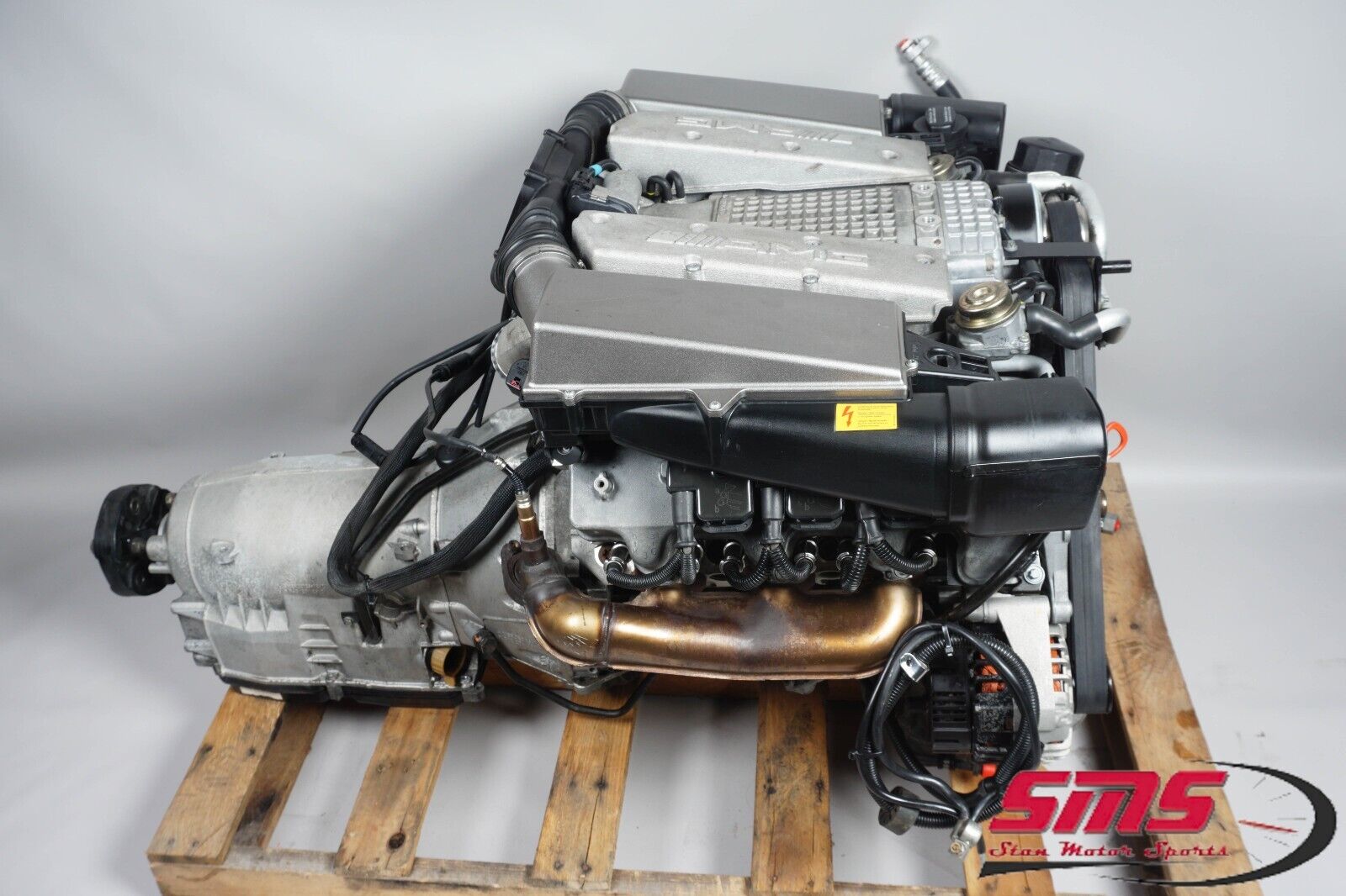 02-04 Mercedes R170 SLK32 AMG M112K Complete Engine w/ Transmission 65K OEM