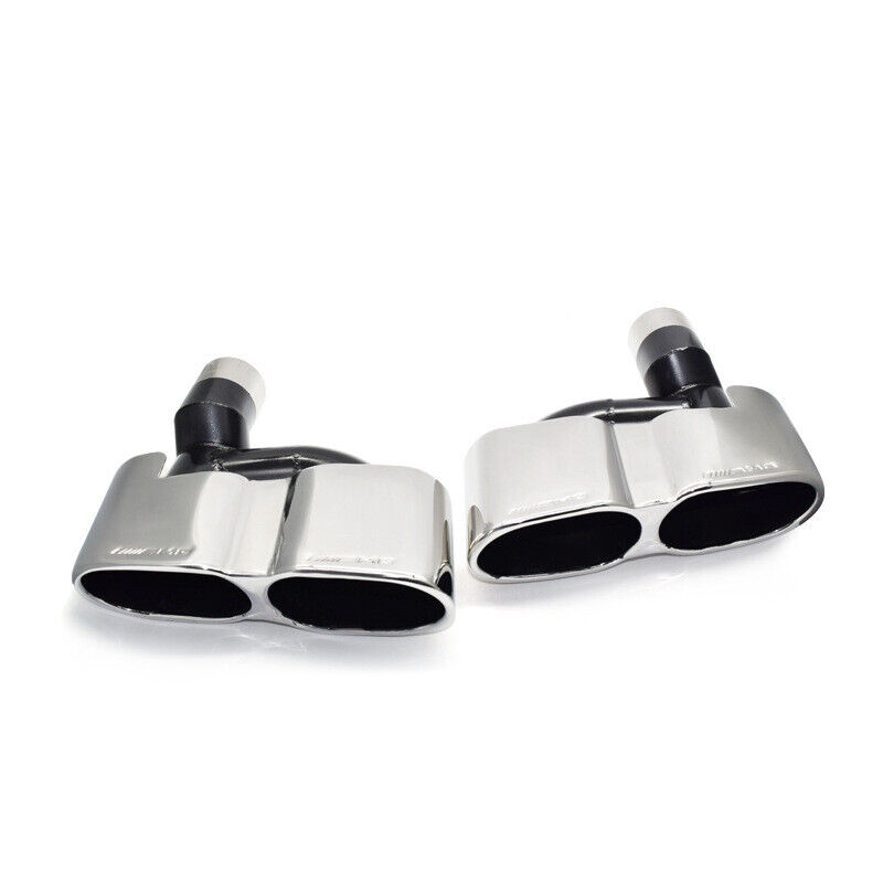 Car Exhaust Tips Muffler Pipe For Mercedes S Class W221 S350 S500 S600  S65 AMG