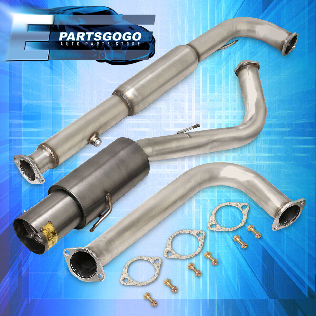For 95-99 Mitsubishi Eclipse GST Catback Exhaust System + 4.5
