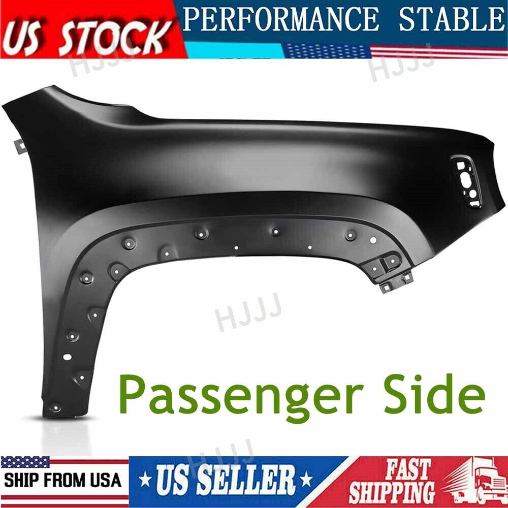 New Front Passenger Side Fender Direct Replacement Fits 2015-2022 Jeep Renegade