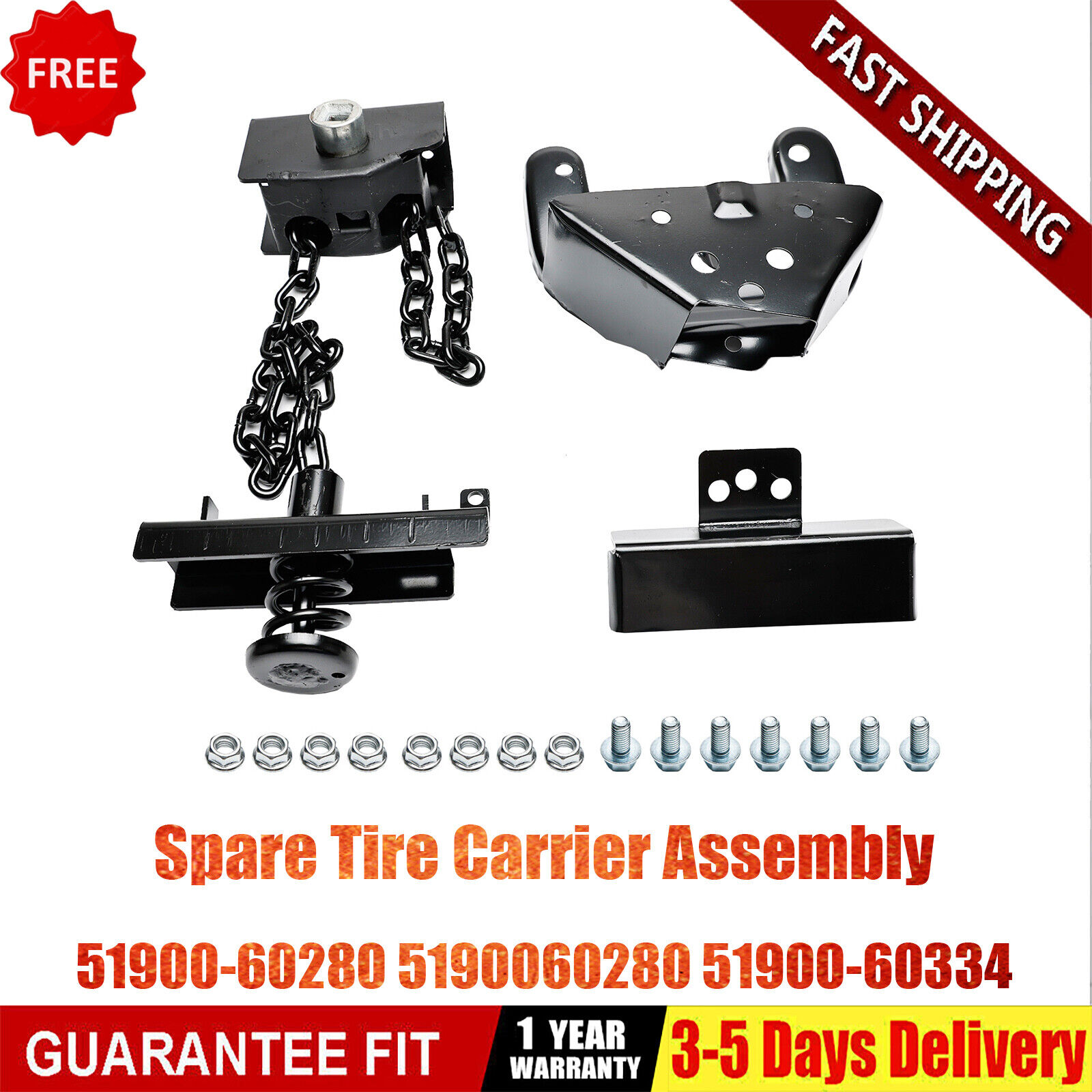 Spare Tire Carrier Assembly 51900-60280 Fits Toyota 4Runner & Lexus GX470 03-09