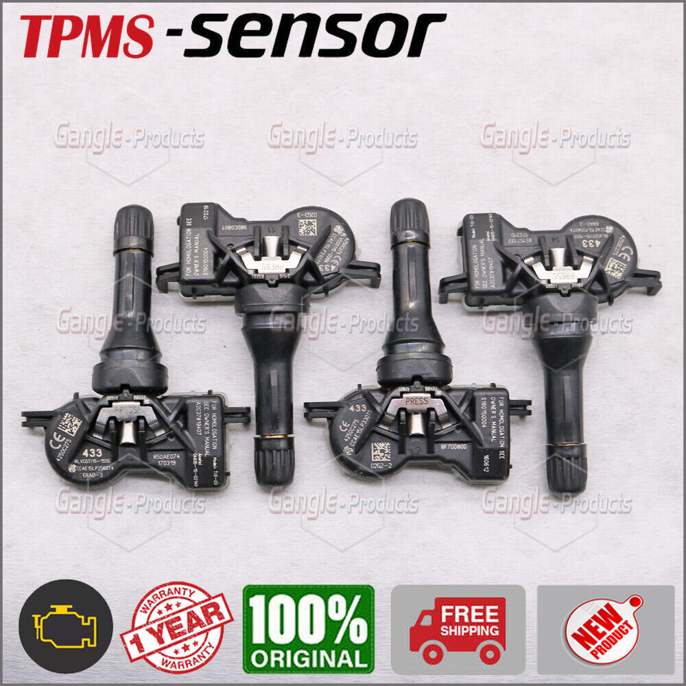 4x TPMS Sensors 4250C275 for Mitsubishi ASX i-MiEV L200 Lancer Outlander Spac