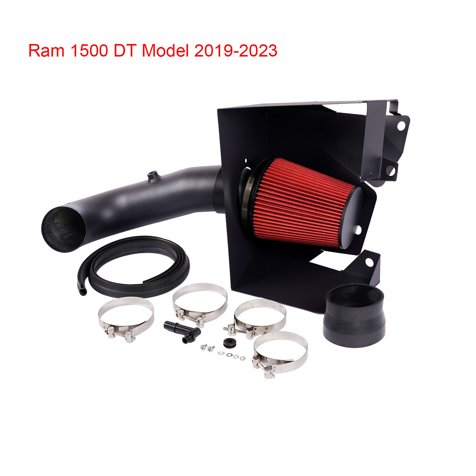 Red Cold Air Intake Kit Fits 2019-2022 Ram 1500 5.7L 2WD 4WD - 10477 Ram Pickup