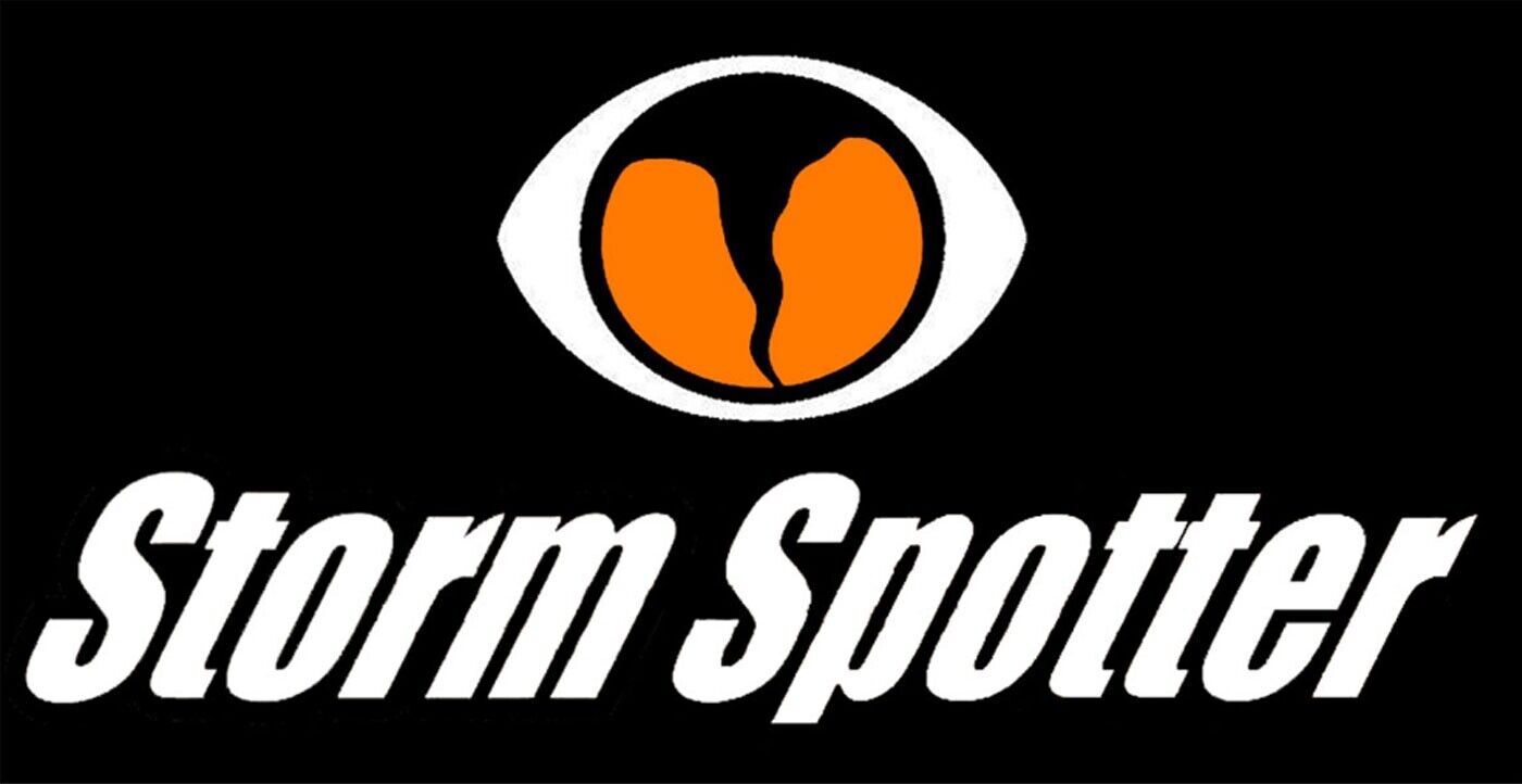 Storm Spotter Decal - Features the SkyWarn logo Car Truck Windows Mailbox