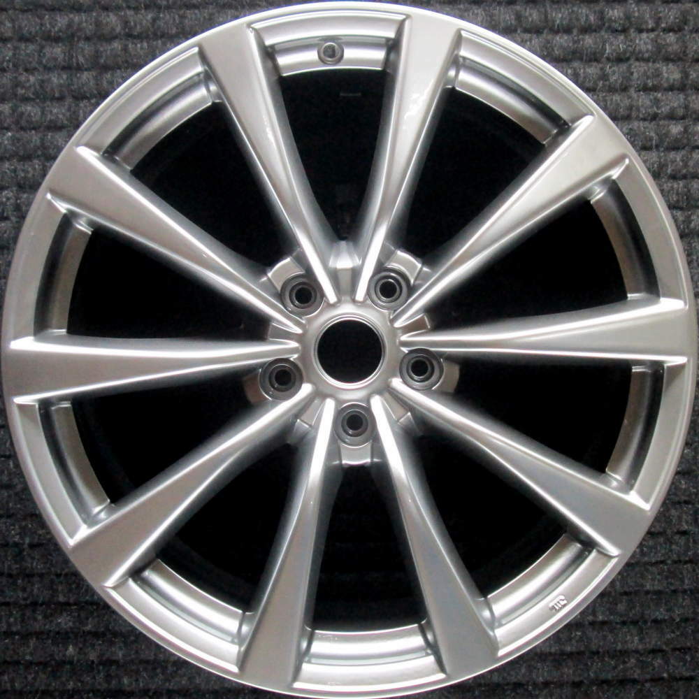 Infiniti G37 Hyper Silver 19 inch OEM Wheel 2008 to 2009