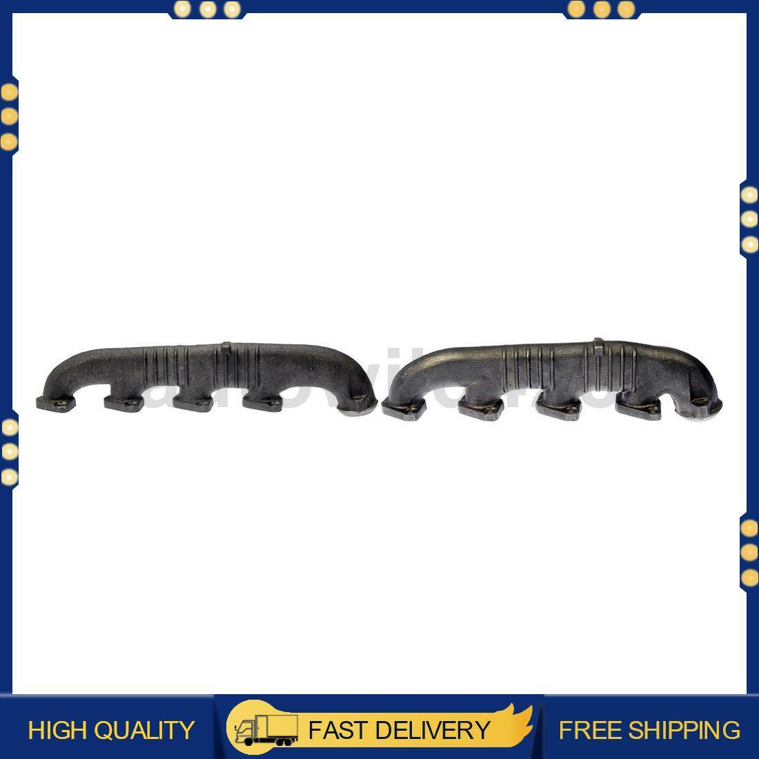 2PCS Dorman Exhaust Manifold Left Right For Ford E-350 Club Wagon 2004-2005