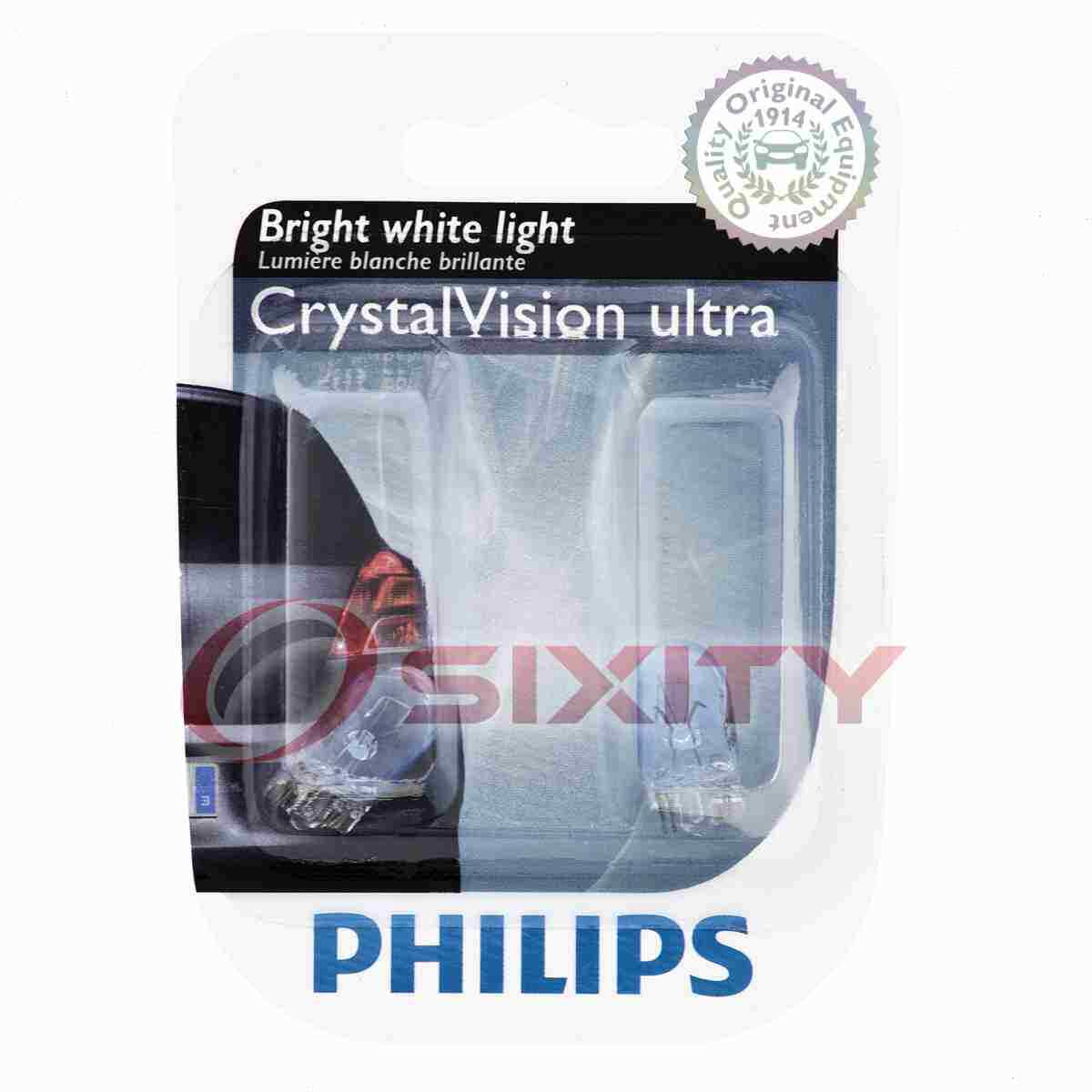 Philips Instrument Panel Light Bulb for Mercury Capri Comet Cougar Sable kd