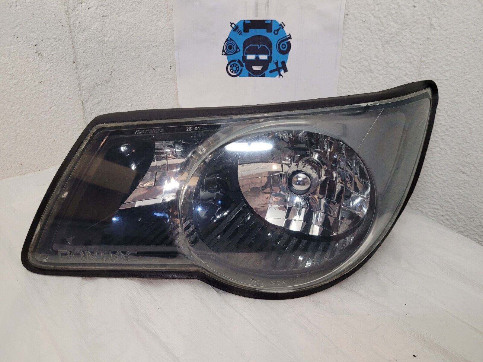 ⭐ 2001-2005 Pontiac Aztek Driver Side Left POLISHED Head Light Headlight Lamp LH