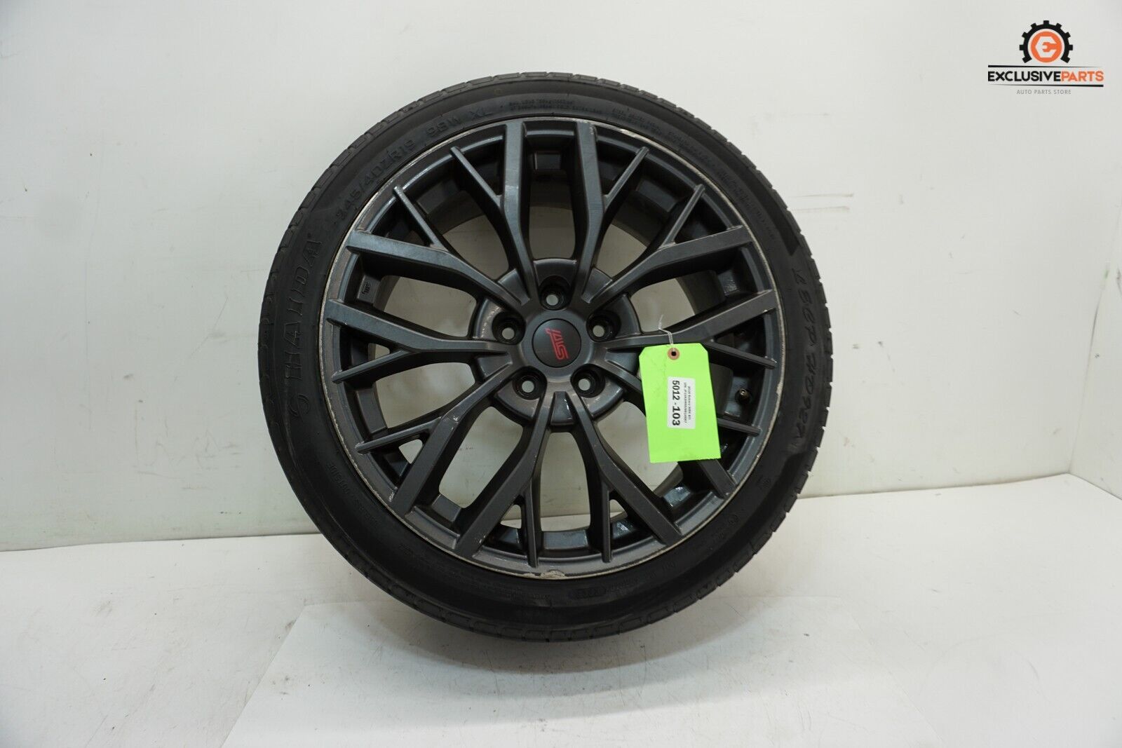 15-21 Subaru WRX STI OEM Wheel Rim Tire HAIDA 245/40ZR19 98W XL 5012