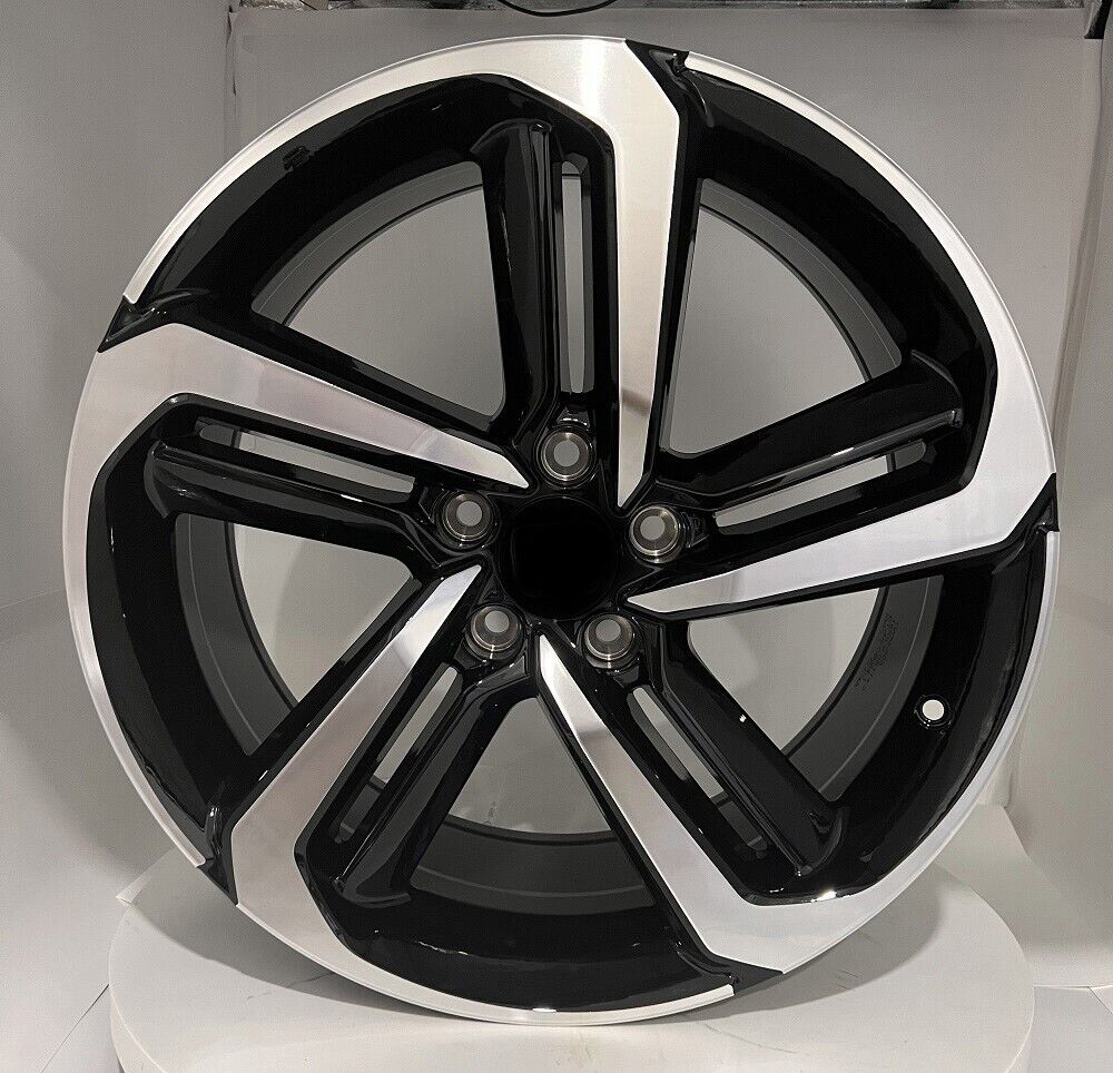 19 inch Black Machined Rims fits HONDA CR-Z 2011 - 2018