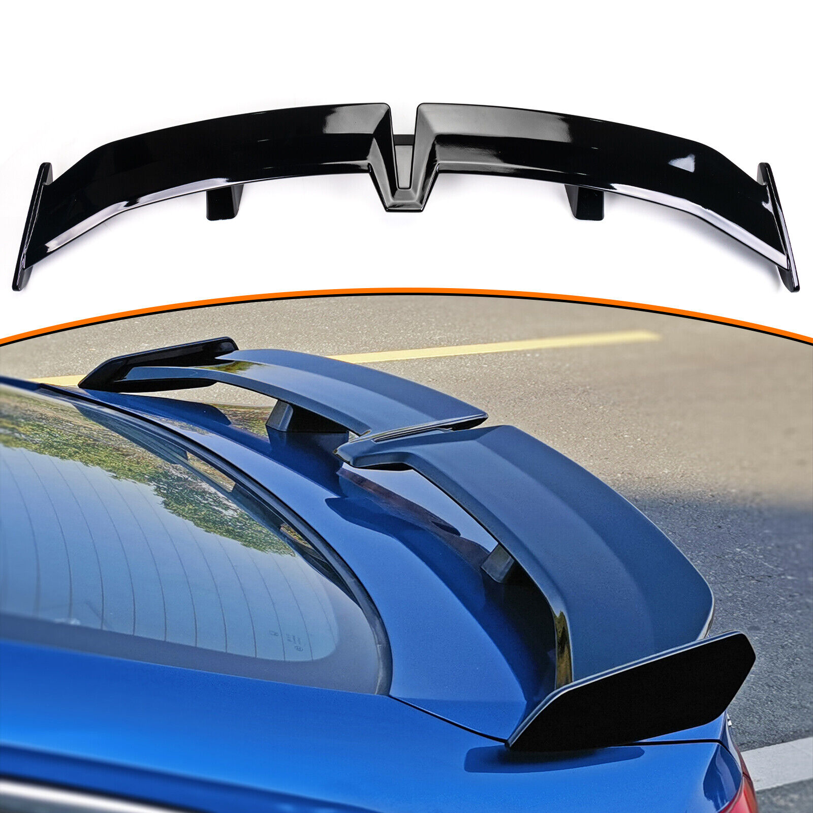 For Audi A3 A4 A5 A6 A7 A8 Rear Trunk Spoiler Wing PRO Style Rear Wing Lip