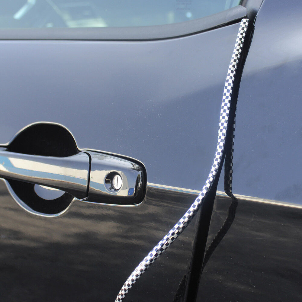OxGord Car Door Trim Edge 8.5 Ft Body Carbon Fiber Mold Scratch Guard Protector