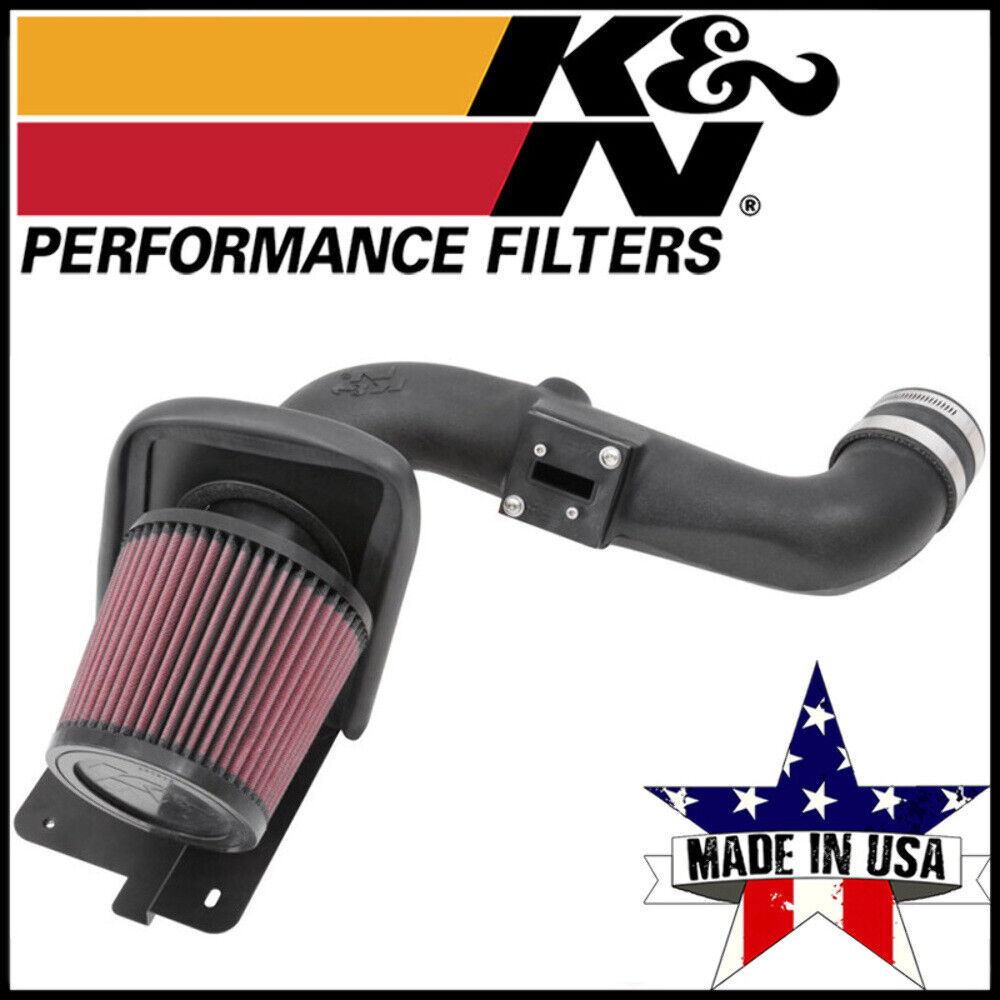K&N AirCharger Cold Air Intake System fits 2014-2019 Ford Fiesta ST 1.6L L4 Gas