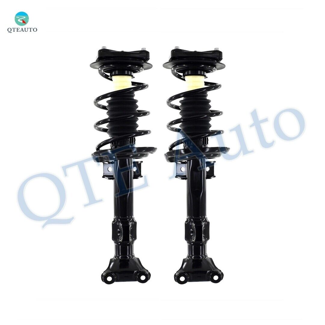 Pair Front Quick Complete Strut-Coil Spring For 2008-2009 Mercedes-Benz C230 RWD