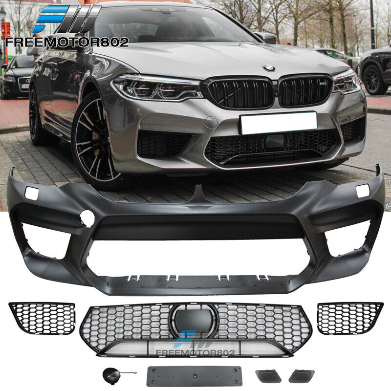 Fits 17-20 BMW G30 5 Series M5 Style Front Bumper Conversion