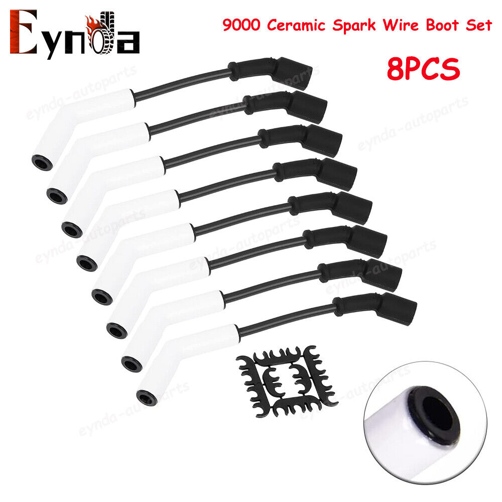 Spark Plug Wire Set 9070C Extreme 9000 Ceramic Boot for GM LS3/LS4/LS7/LT N0I8