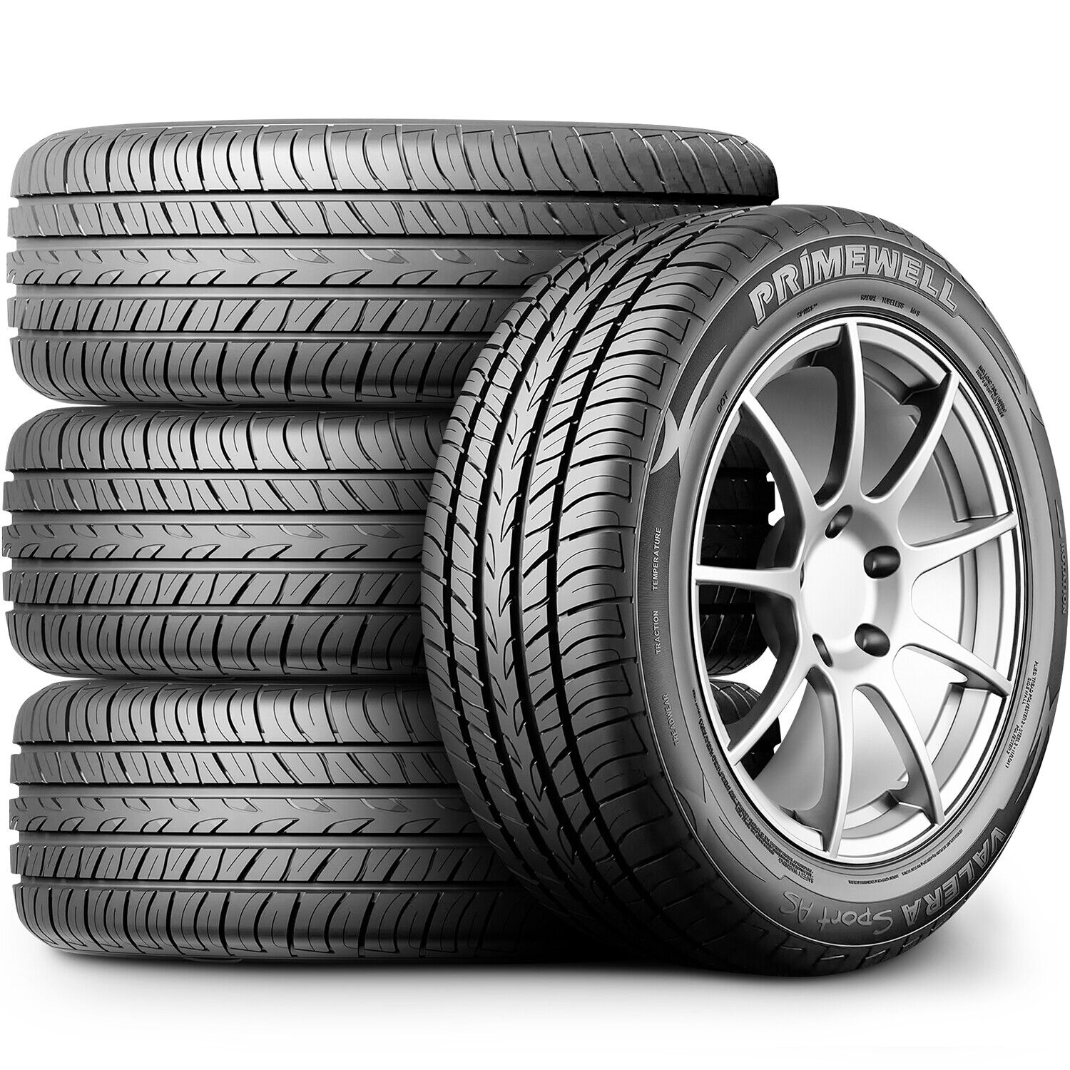 4 Tires Primewell Valera Sport AS 225/45ZR18 225/45R18 91W A/S High Performance