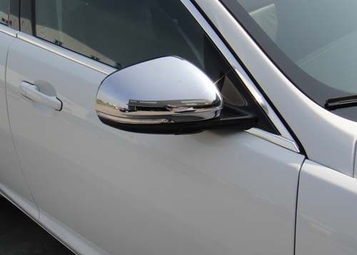 Jaguar XK XKR Chrome Cover Upgrade set for Mirror Mirrors 2010 2011 2012 2013 