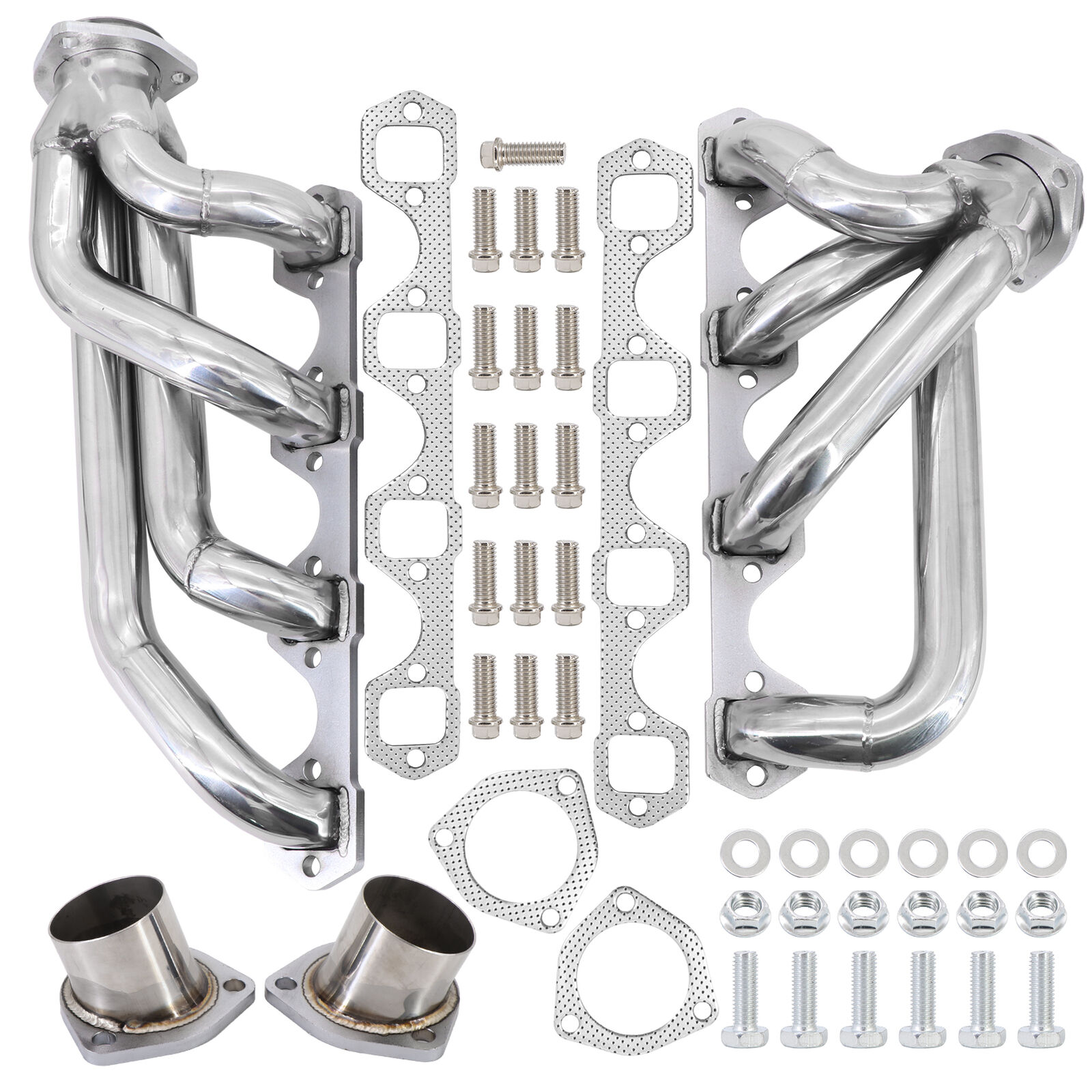Stainless Steel Exhaust Header Manifold For 63-77 Ford Mustang/Cougar 260-302 V8
