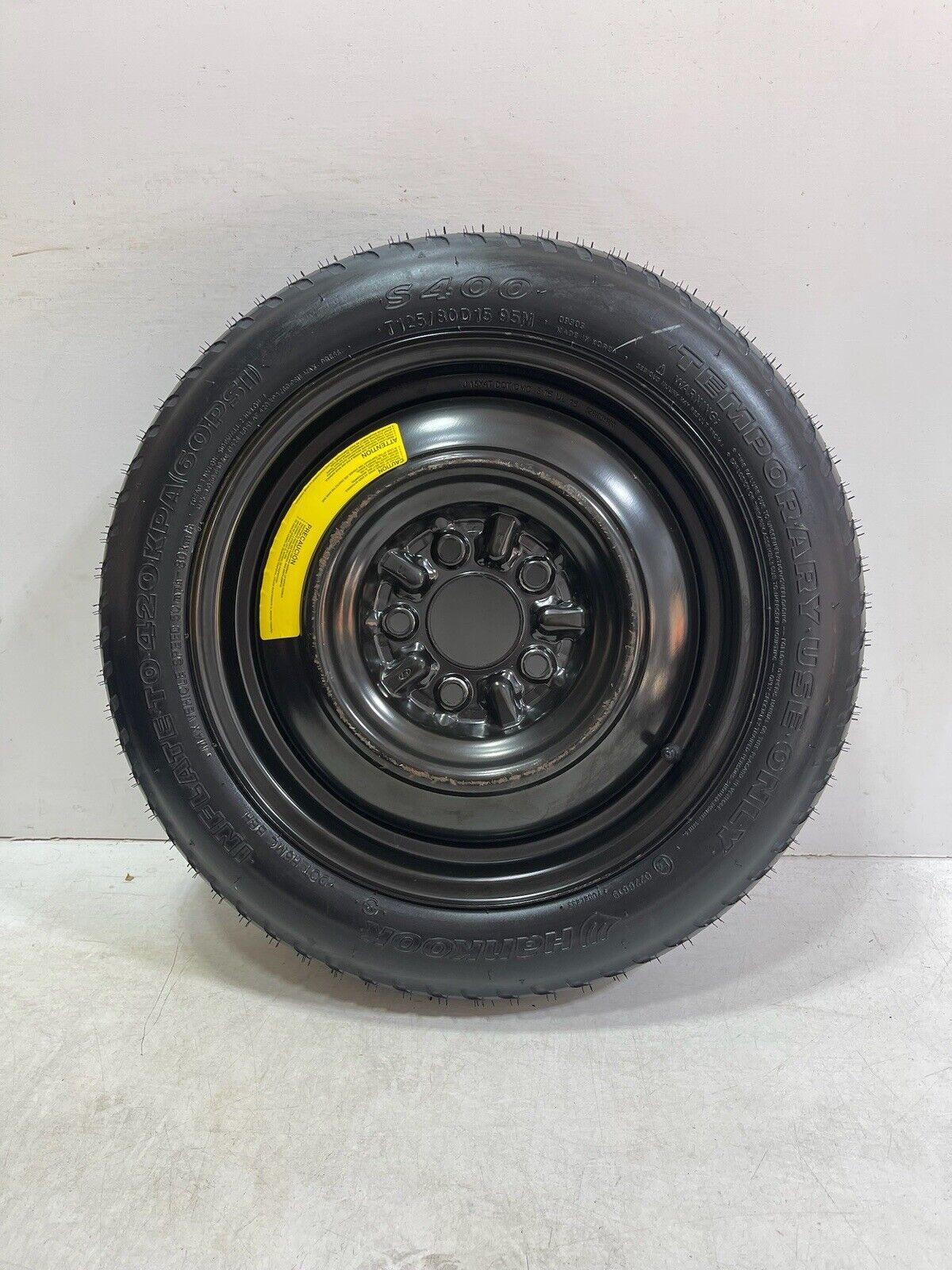 2010 2011 2012 2013 Kia Soul Spare wheel Tire Compact Donut OEM T125/80D15