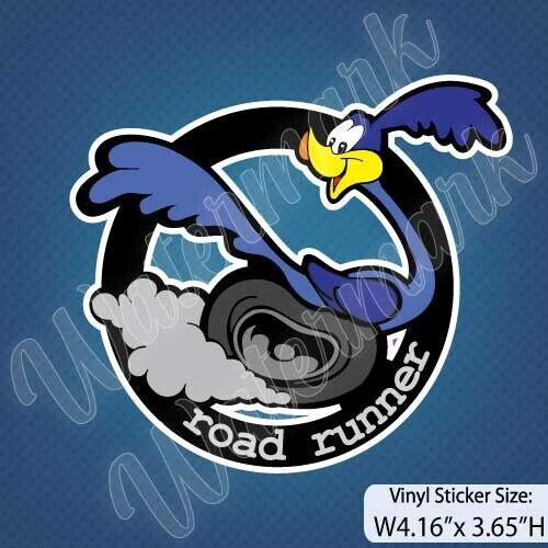 Road Runner / Version B / Animation / Cartoon / Warner Bros / Decal / Sticker