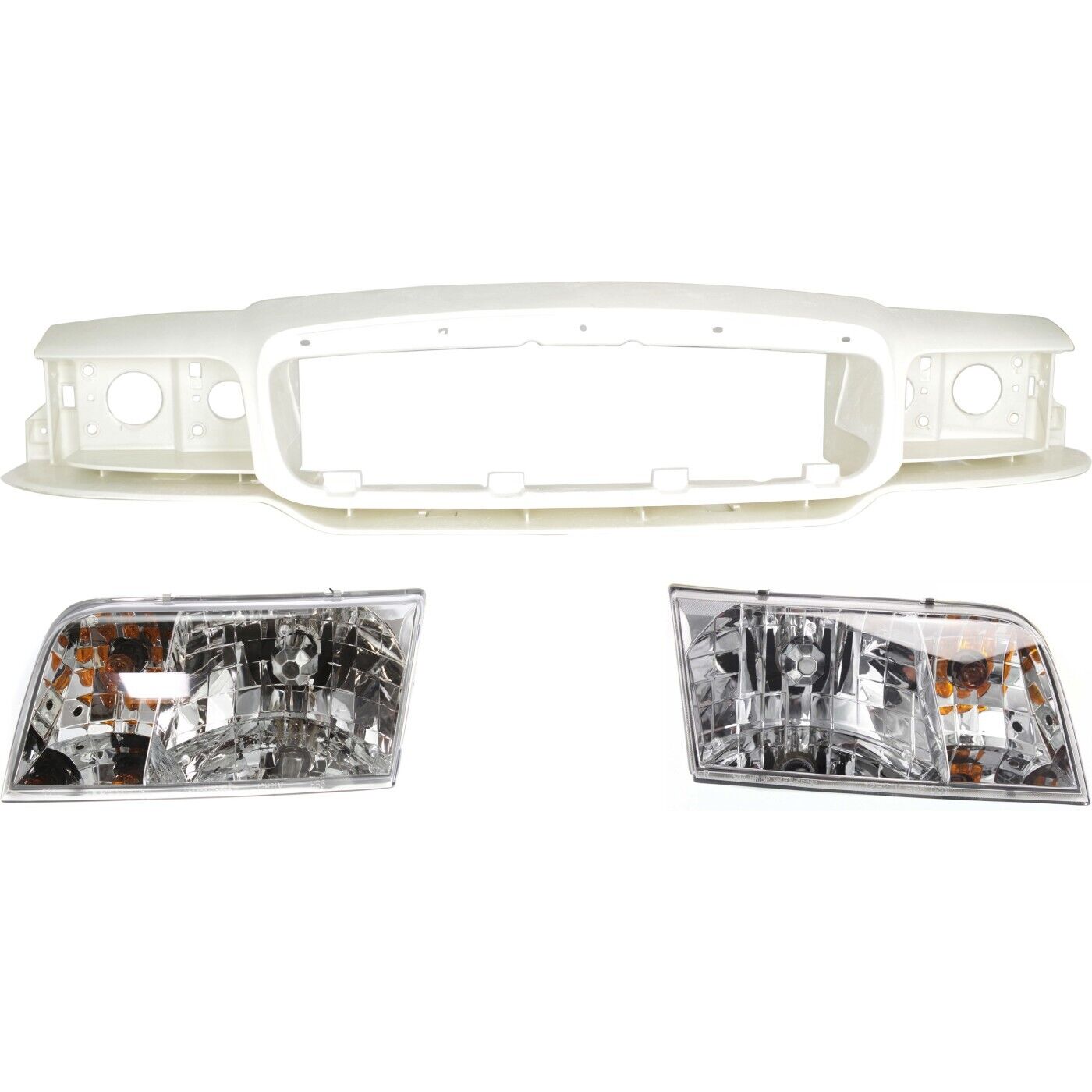 Header Panel Nose Headlight lamp Mounting Sedan for Ford Crown Victoria 98-2011