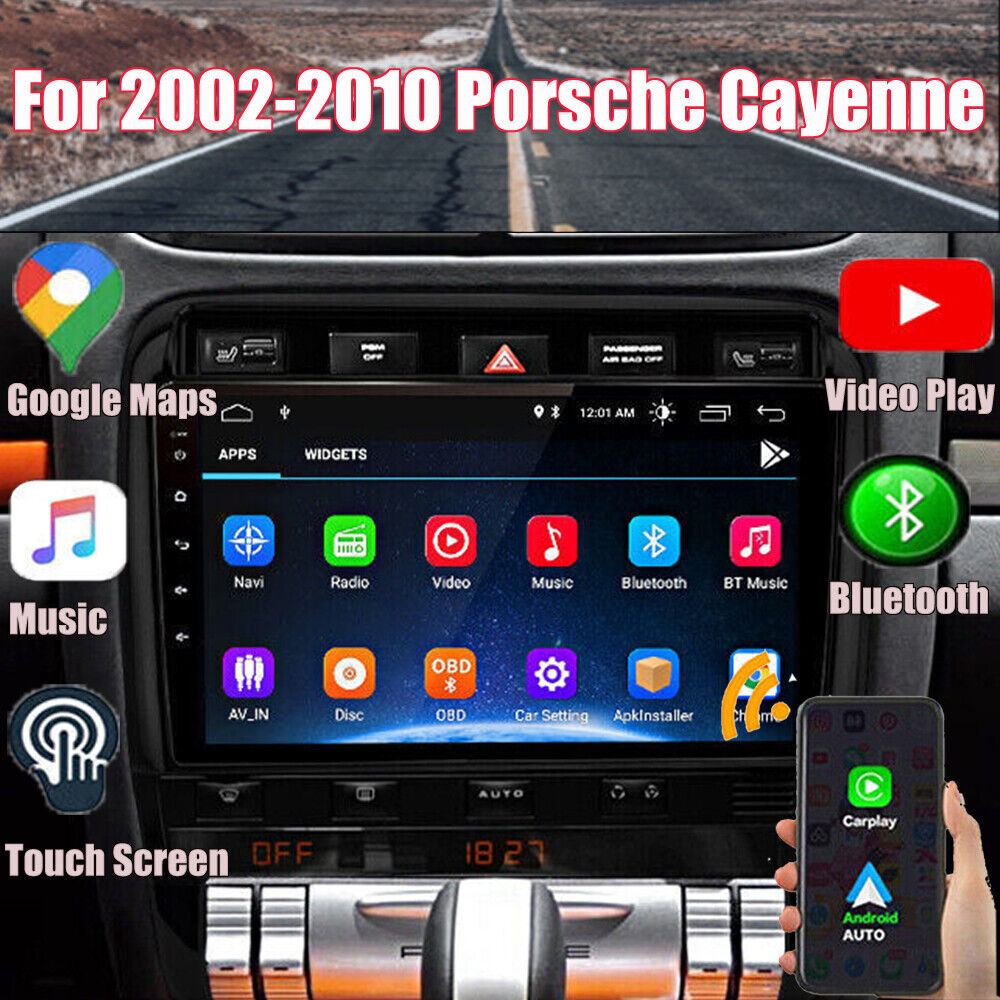 Car Stereo Radio For 2002-2010 Porsche Cayenne 9\