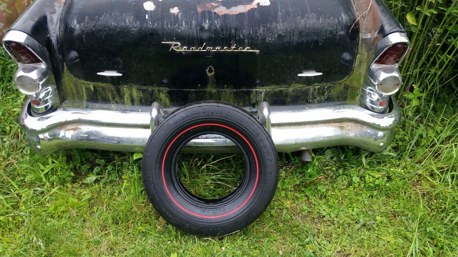 Vintage Goodyear REDLINE speedway Tire RARE D70-13 Mustang Nova mopar spare 1969