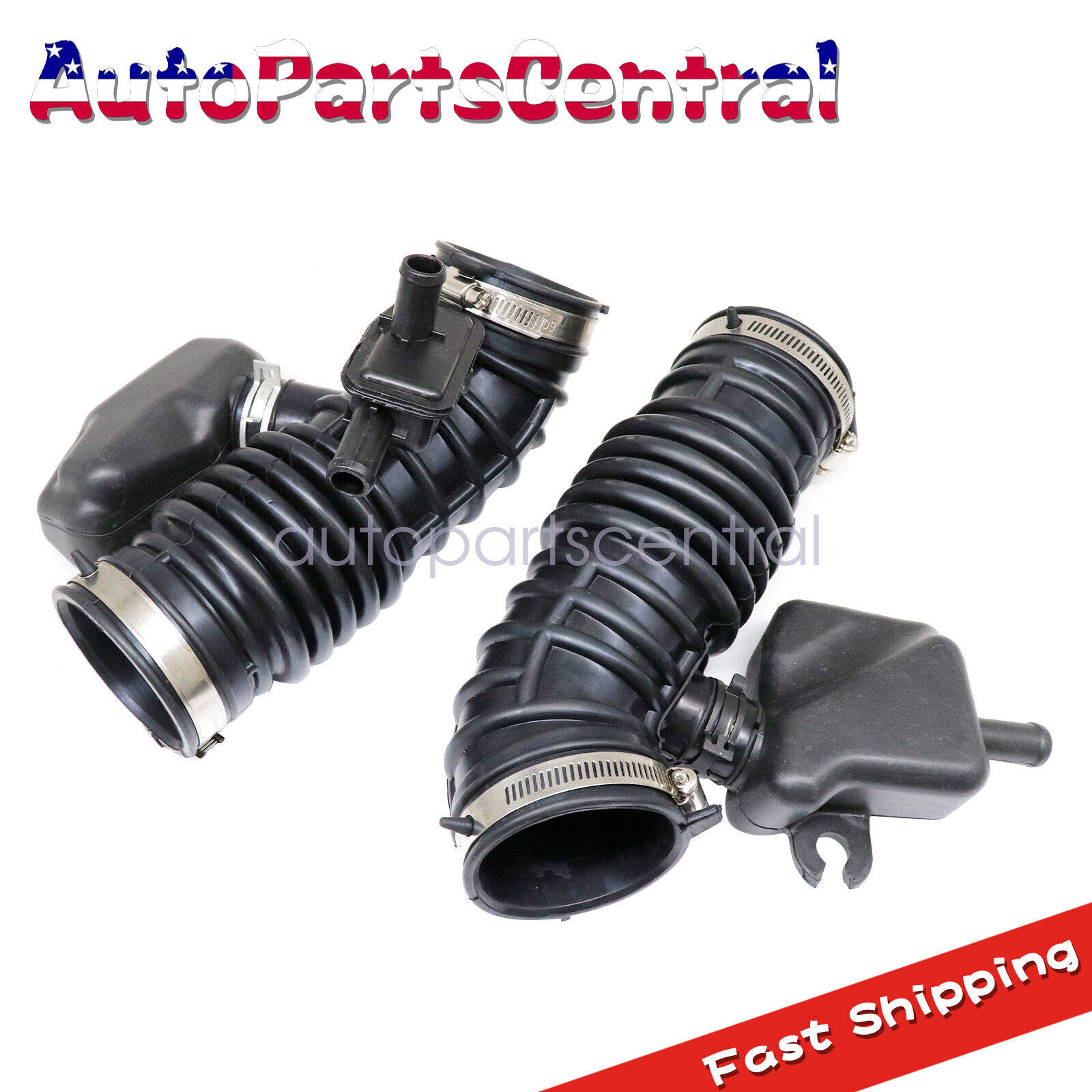 2Pcs Air Cleaner Intake Hose LEFT & RIGHT SIDE Fit Infiniti FX35 2009-12