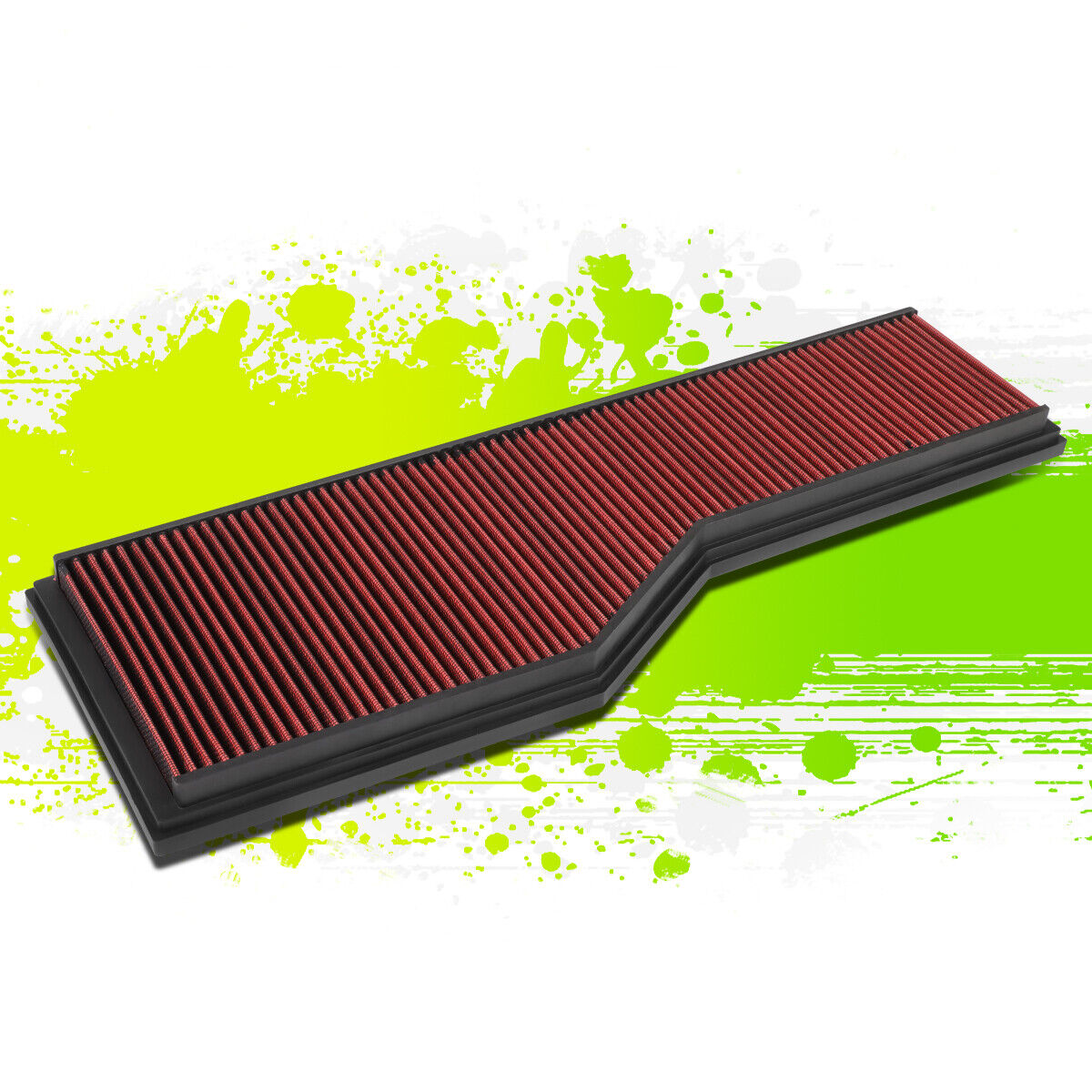 Washable High Flow Drop-In Air Filter Red for Porsche 911 3.4/3.6/3.8L 99-08 00