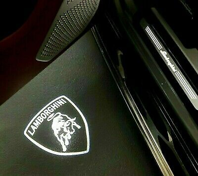 Shield Projector LED Door For Lamborghini Huracan Urus Logo