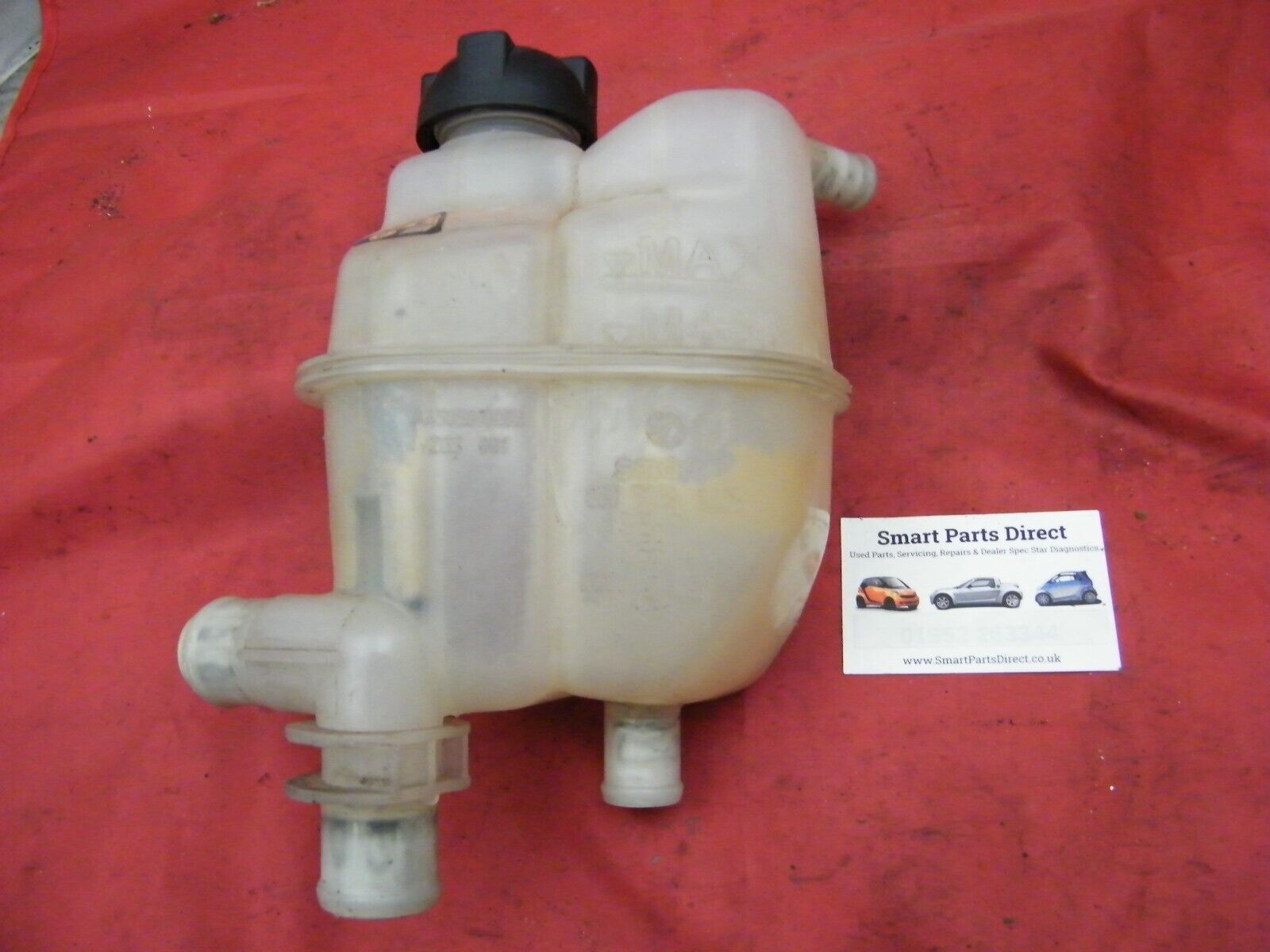 SMART CAR 451 FORTWO 2007-14 - RADIATOR HEADER COOLANT WATER EXPANSION TANK