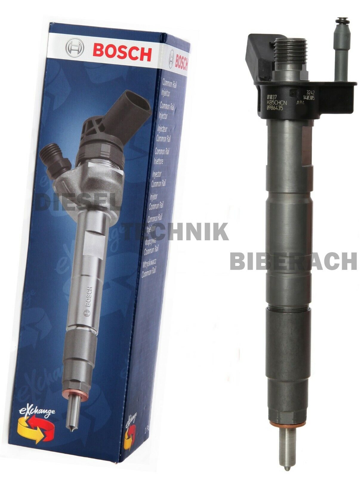 Injection nozzle injector 0445116024 BMW 3.0D 13537805428 325d 330d 530d NEW BOSCH