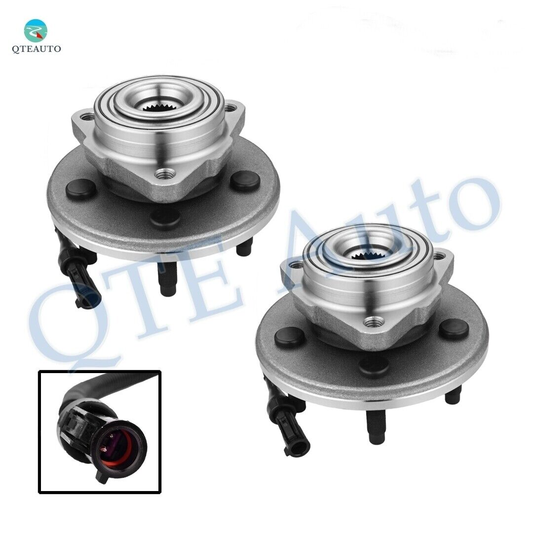 Pair of 2 Front Wheel Hub Bearing Assembly For 2003-2005 Lincoln Aviator