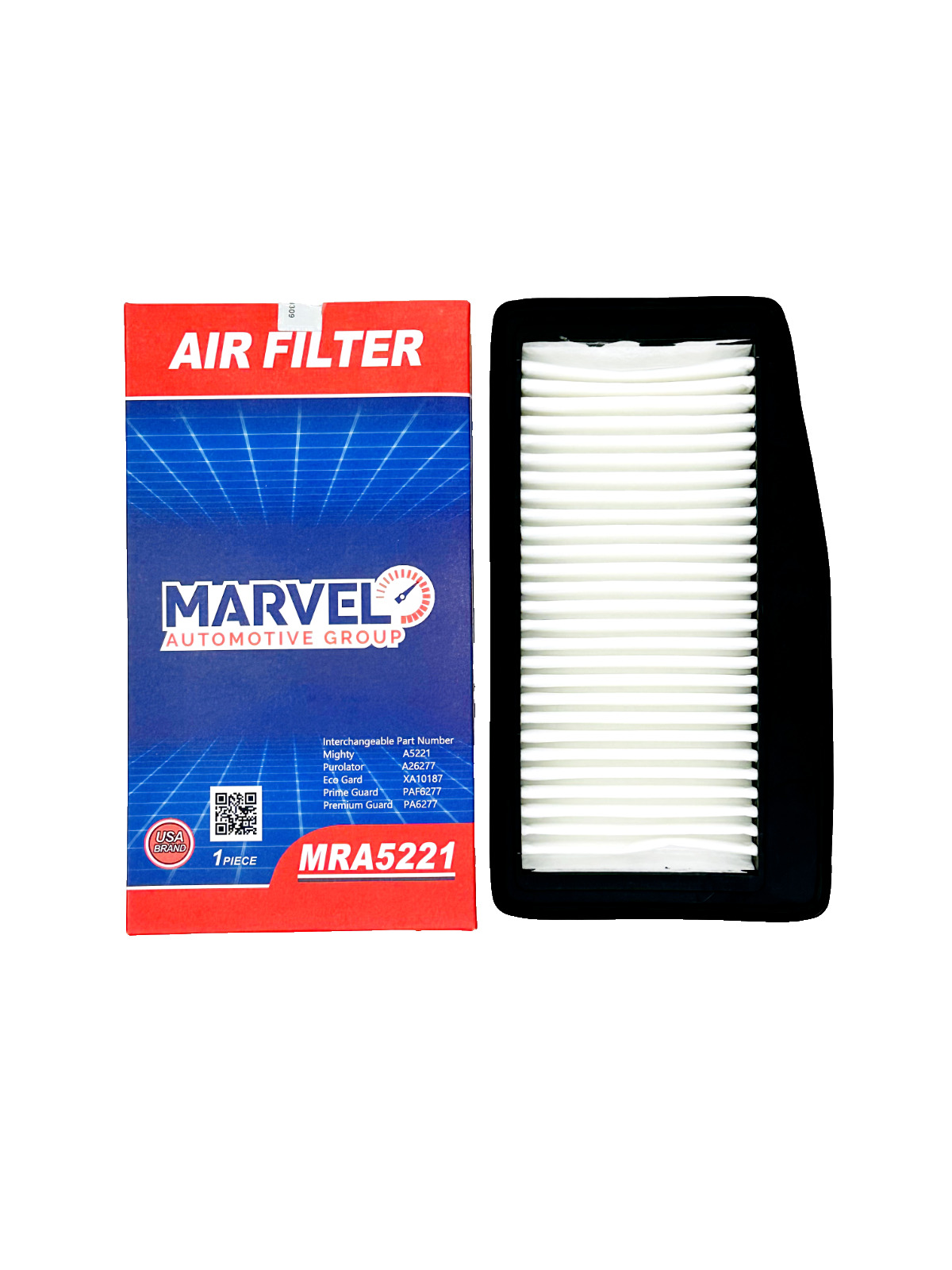 Marvel Engine Air Filter MRA5221 (96910360, AF886) for Chevrolet Spark 2013-2015