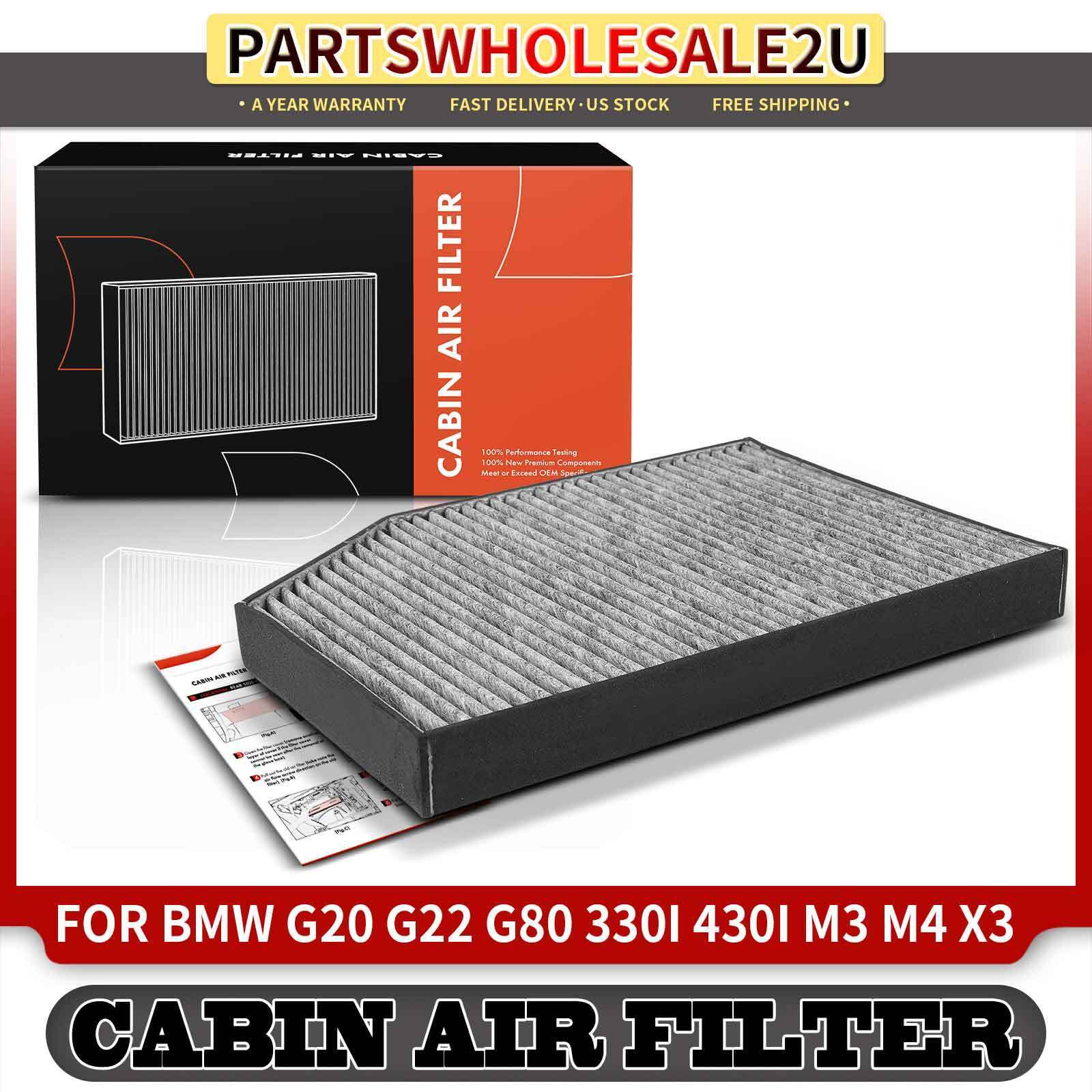 Activated Carbon Cabin Air Filter for BMW 230i 330i M240i M340i xDrive X3 X4 Z4