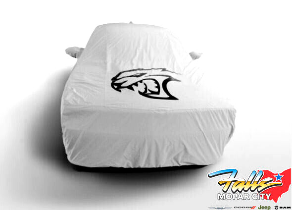 2015-2022 Dodge Charger Hellcat Car Cover with Hellcat Logo OEM Mopar NEW