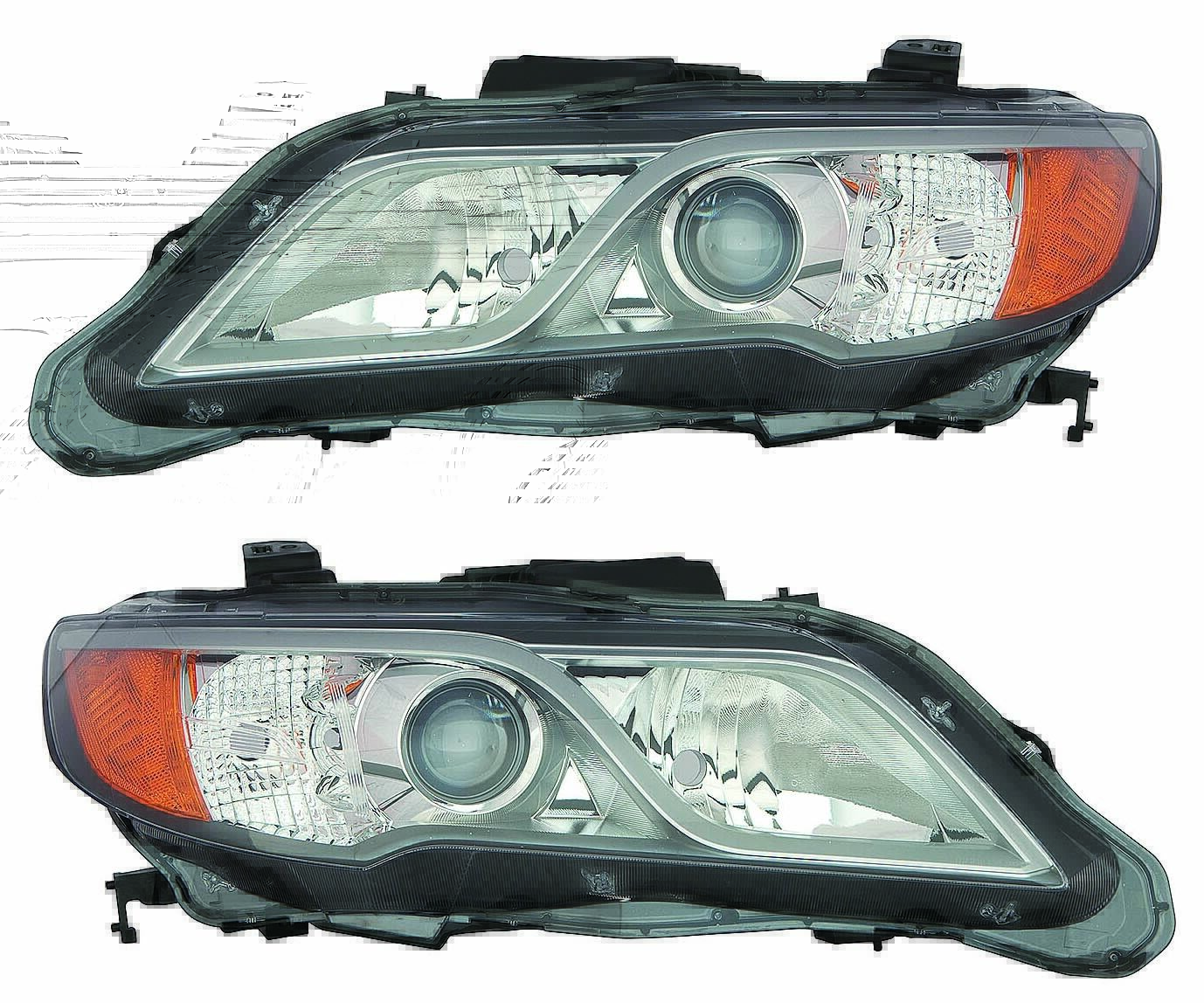 For 2013-2015 Acura RDX Headlight HID Set Driver and Passenger Side
