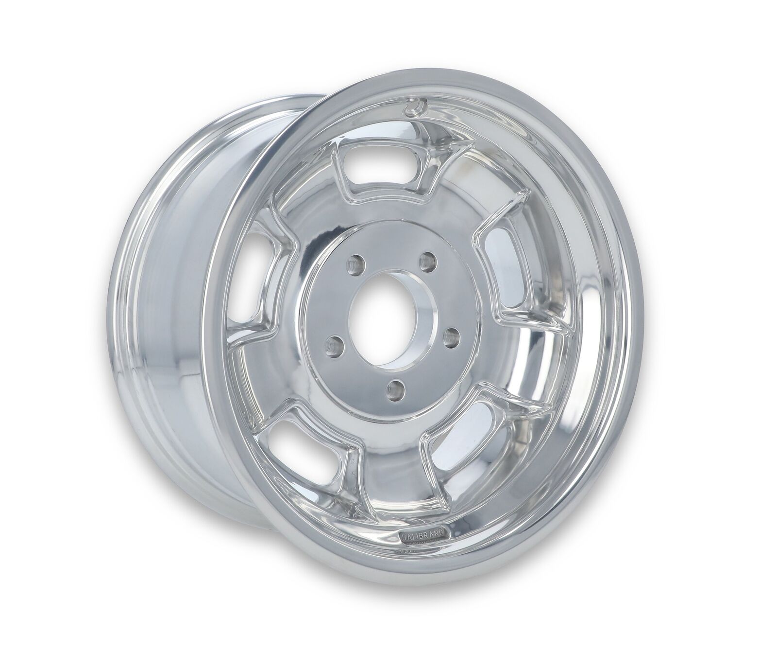 Halibrand Sprint Flow Formed Wheel 15x8 - 5x4.75  4.25 bs Polished No Clearcoat
