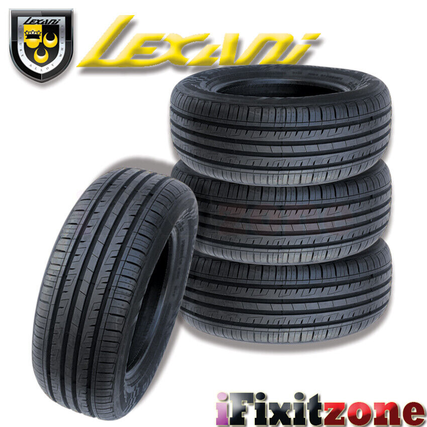 4 Lexani LXTR-203 195/70R14 91H Tires, 500AA, All Season, M+S, 40K Mile Warranty