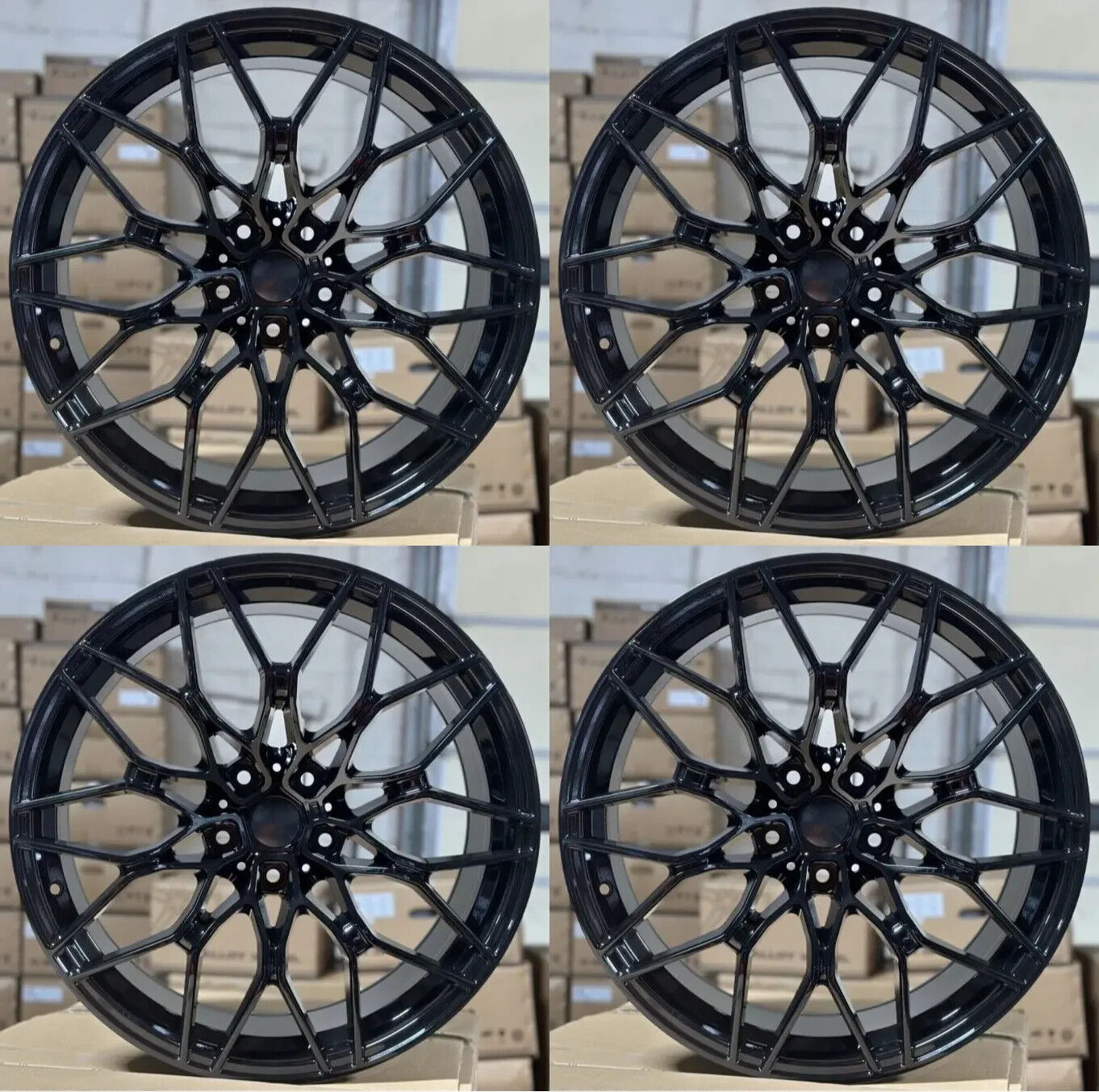 19x8 Wheels for BMW G20 G21 3 4 SERIES G22 G23 5x112 Rims Gloss Black 19\