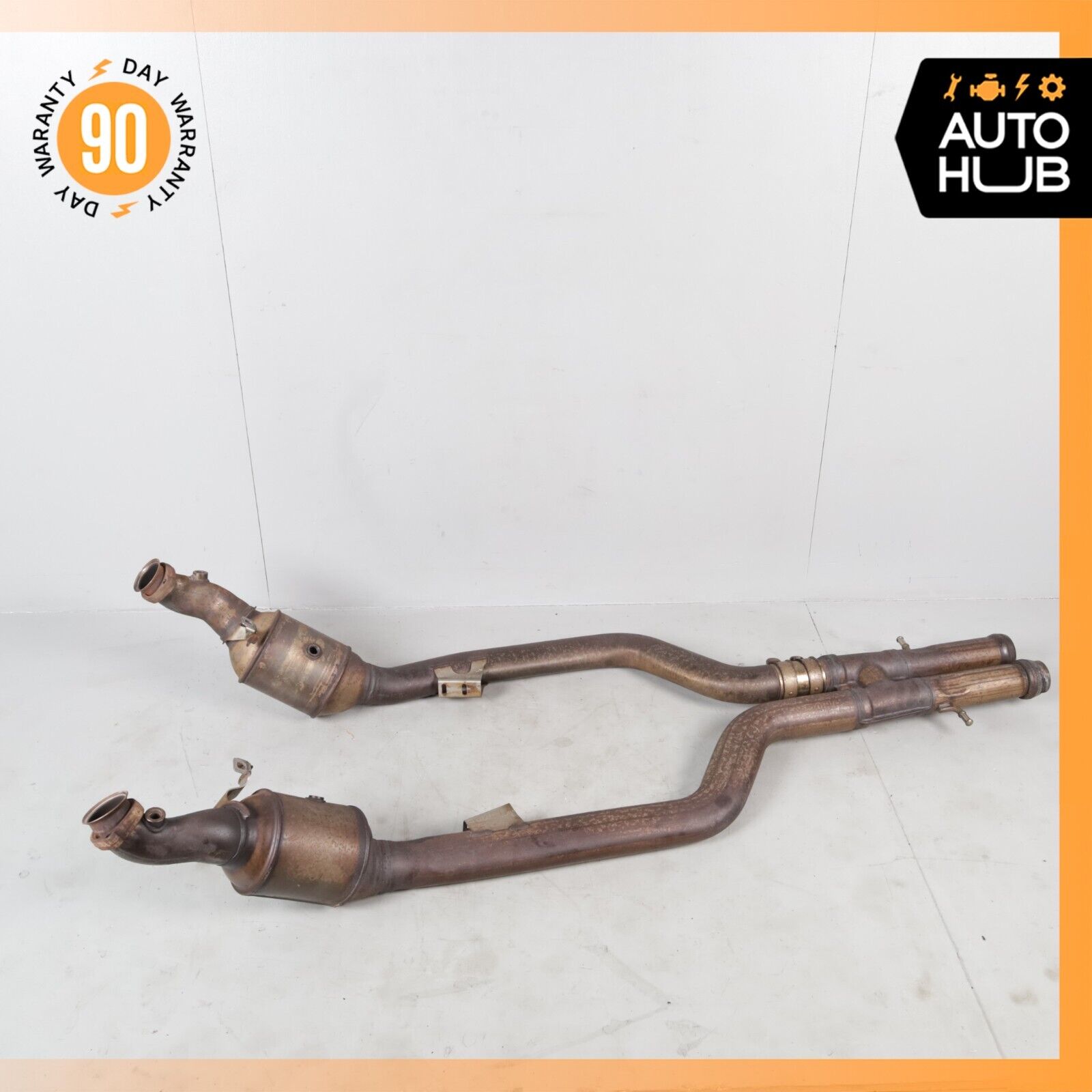 Mercedes W221 S63 CL63 AMG M156 Engine Exhaust Downpipe Set Left & Right Set OEM