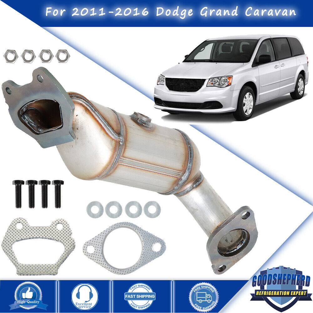 For 11-16 Dodge Grand Caravan Exhaust Catalytic Converter Front Right Side Bank1