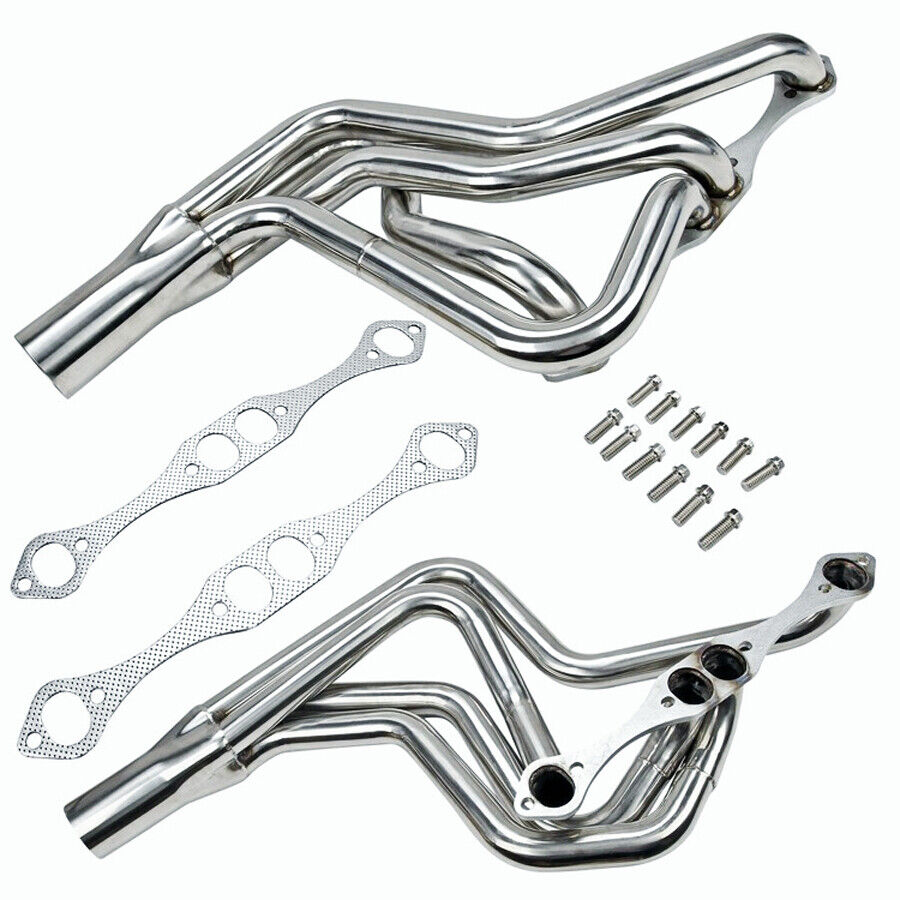 Small Street Stock Headers 1-3/4,3-1/2 Collector Raw for Chevy 1970-1987 Malibu
