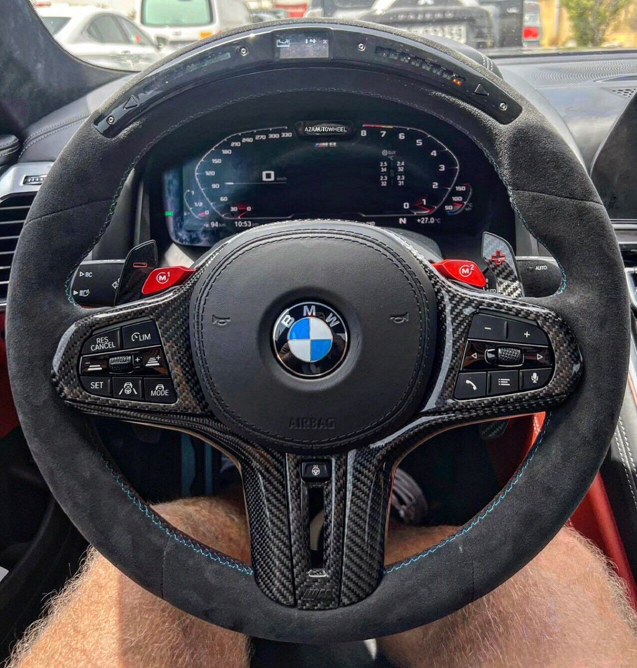BMW M8 M5 X5M M3 M4 X3M X4M F90 G80 G15 M850i  Performance Steering Wheel