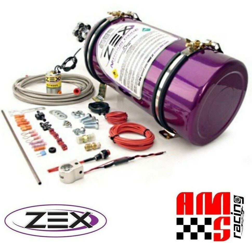 Zex 82270 Show Nitrous Oxide Purge Kit w/o Light Includes 10 lb Bottle