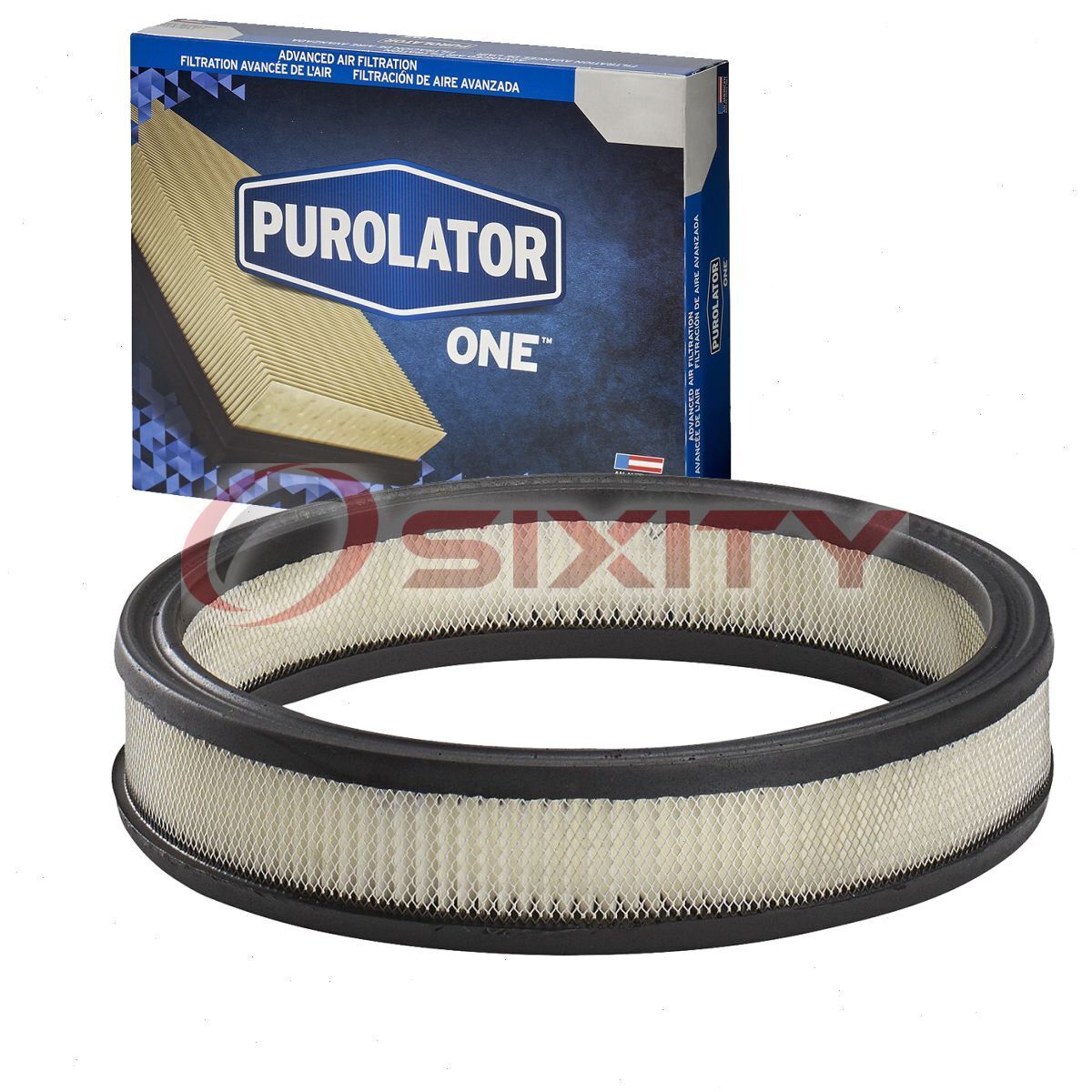 PurolatorONE Air Filter for 1975-1976 Oldsmobile Cutlass Supreme Intake al
