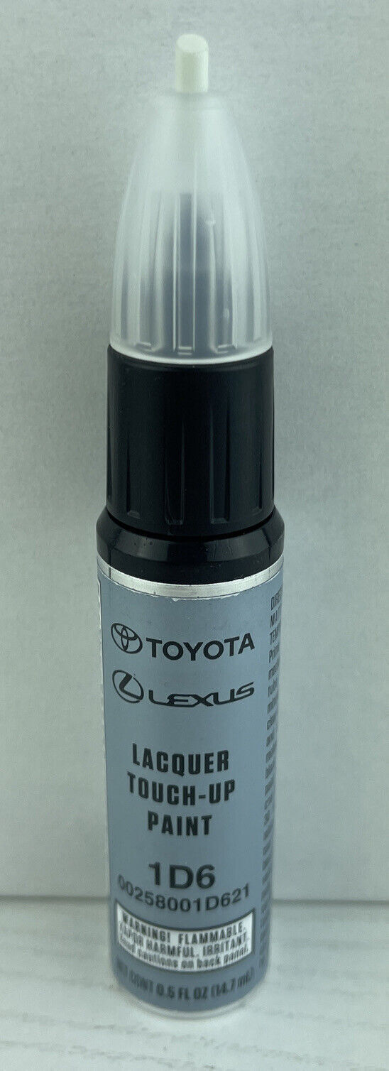 00258-001D6-21 Silver Sky Metallic Touch-Up Paint Pen 13 ml New For Toyota