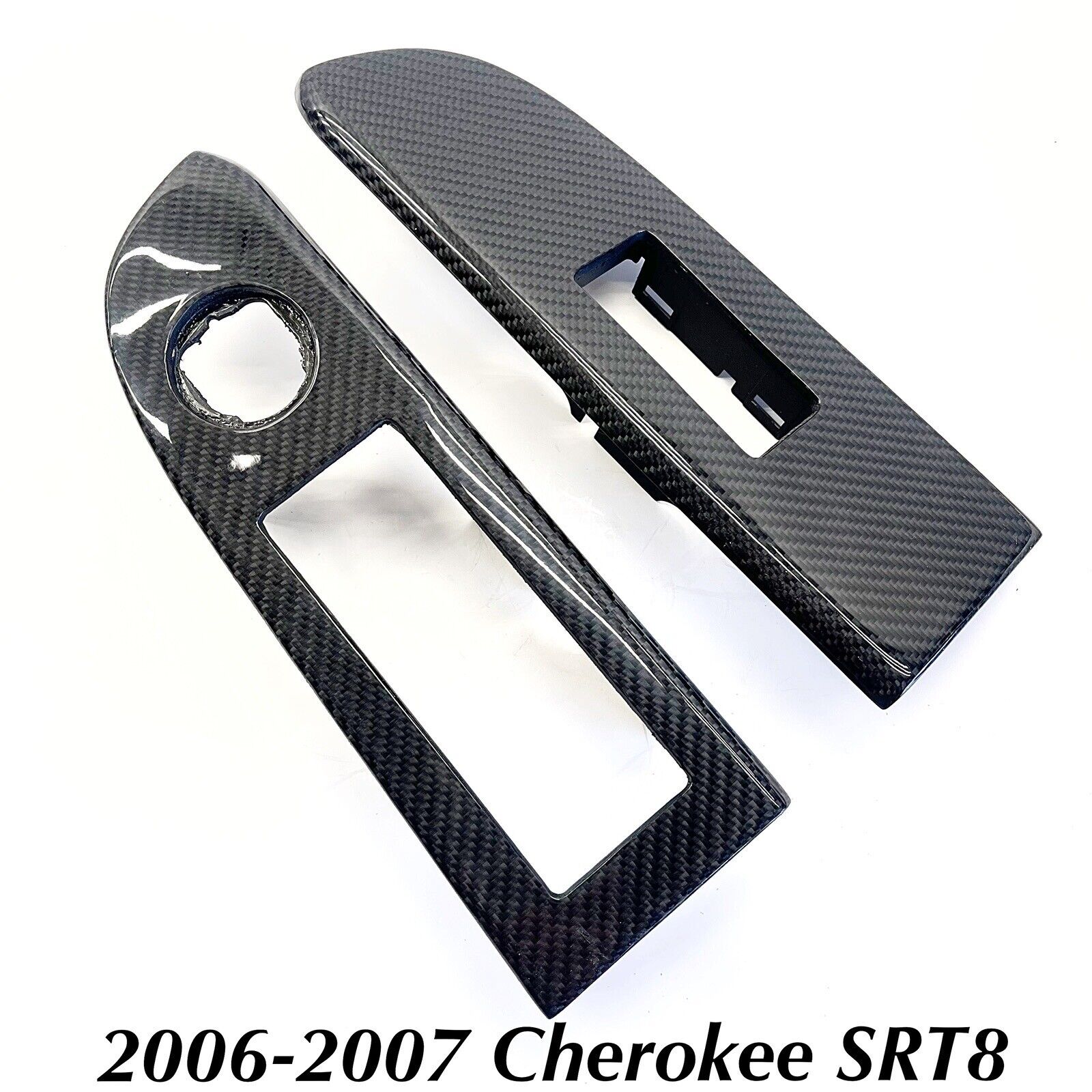 2006 2007 Jeep Grand Cherokee SRT8 - Carbon Fiber Window Switch Trims